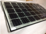 Solarmodule transparent